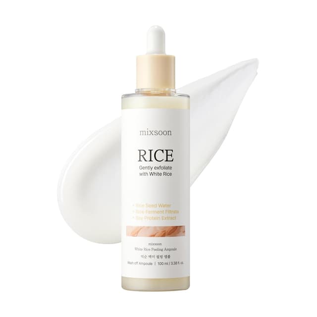 Detalle de mixsoon White Rice Peeling Ampoule (White Rice Exfoliating Serum), 100ml / 3.38 fl.oz