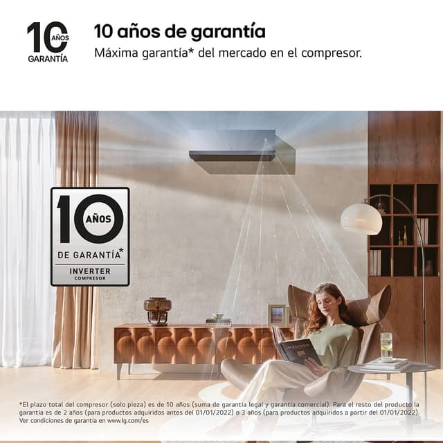 Detalle 1 de LG MIRROR12X.SET aire acondicionado Inverter