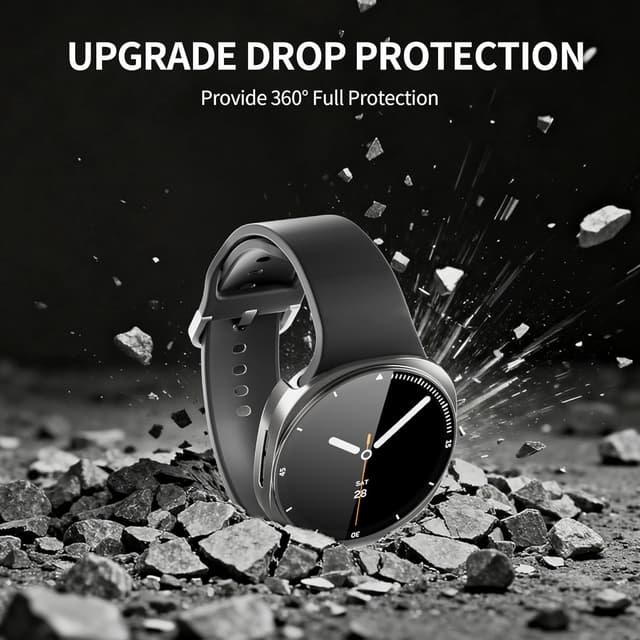 Detalle de LINTEKER Schutzhülle für Galaxy Watch 8 40 mm