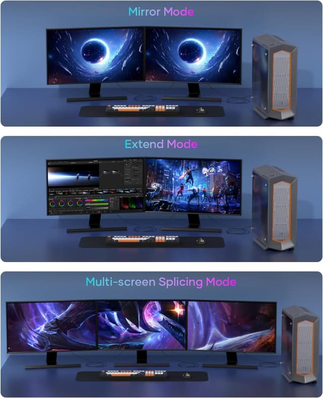 Thumbnail 5 de Nersligek 4K DisplayPort to HDMI Cable 2m — 4K@30Hz