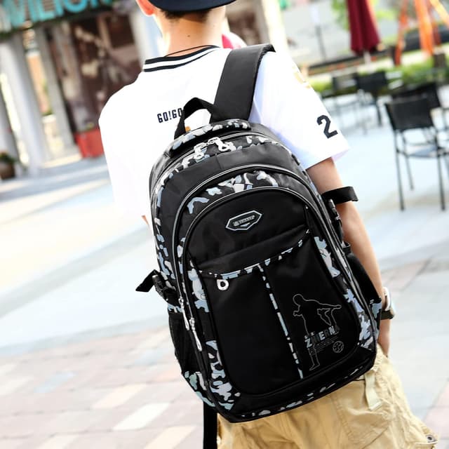 Thumbnail 1 de IvyH Mochilas Escolares 3 en 1 Camuflaje