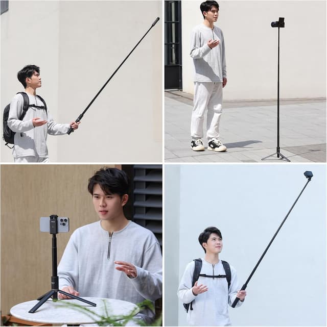 Thumbnail 6 de ULANZI 150cm Selfie Stick Stativ