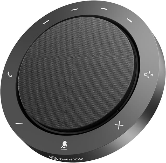 Detalle de N newline Konferenzlautsprecher mit 2 Mikrofonen und 360°-Spracherfassung – Bluetooth & USB-C/A