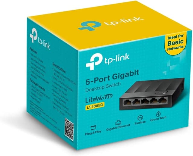 Thumbnail 5 de TP-Link LS1005G 5-Port Gigabit Switch