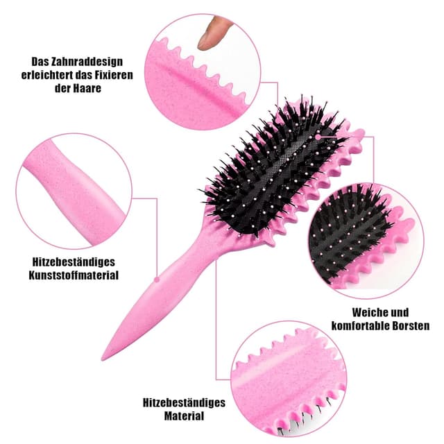 Thumbnail 5 de Curl Hair Brush Lockenbürste Curl Define Stylingbürste 6,5 cm