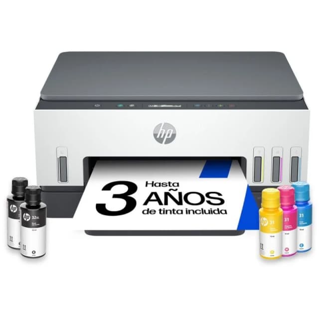 Detalle de HP Smart Tank 6005 impresora multifunción 3 años de tinta