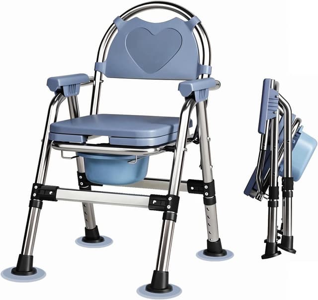 Detalle de CYHWQ Silla de inodoro plegable