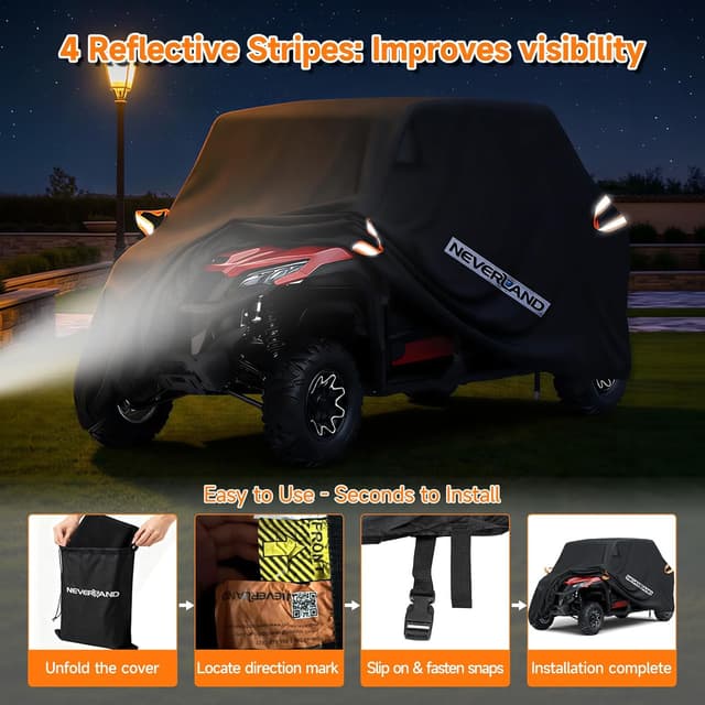 Thumbnail 6 de NEVERLAND UTV Cover 154" Heavy Duty 🌧