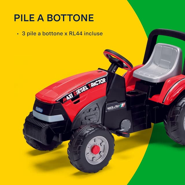 Thumbnail 5 de Peg Perego Maxi Diesel Tractor trattore a pedali 2+