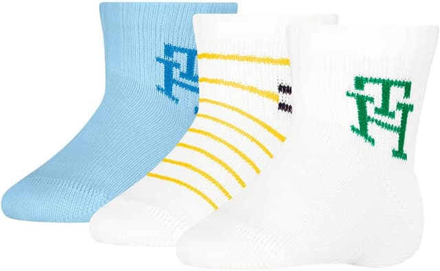 Imagen de Tommy Hilfiger Unisex Baby Giftbox Crew Sock en OfertitasTOP