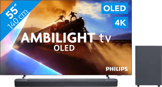 Detalle de Philips Ambilight OLED760 55 Zoll 4K