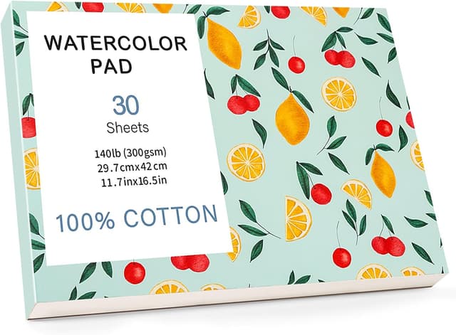 Imagen de Watercolour Paper Pad A3 300 GSM en OfertitasTOP