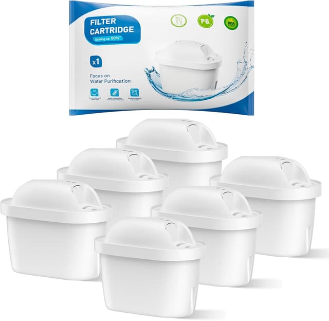 Detalle de BREAUILL Maxtra+ compatible filter cartridges, 6 pack