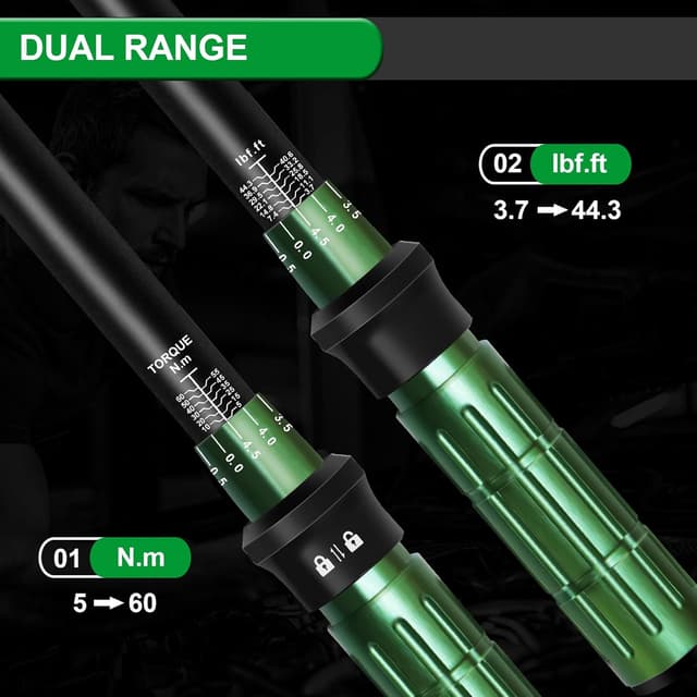 Thumbnail 1 de Uharbour Torque Wrench 3/8 5–60 Nm