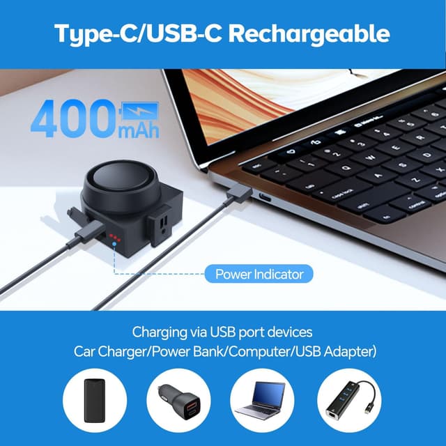 Thumbnail 4 de XIAOKOA Alarme Antivol Alarme Intelligente Télécommande