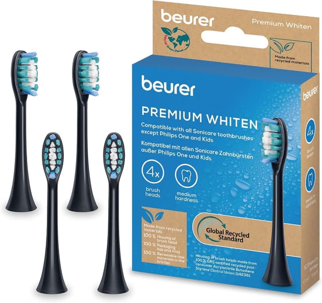 Imagen de Beurer SC Premium Whiten 4 brossettes, dureté moyenne en OfertitasTOP