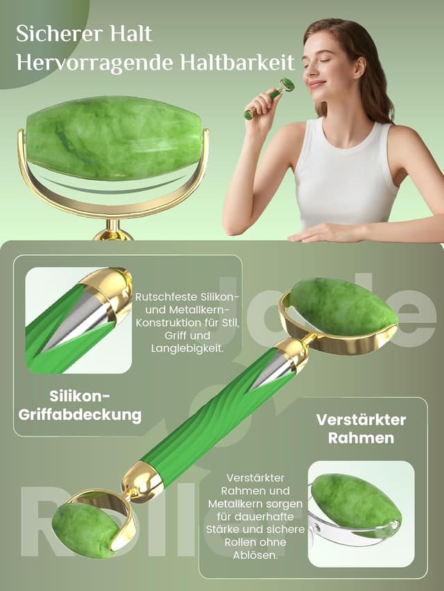 Thumbnail 2 de Rena Chris Jade Gua Sha Set