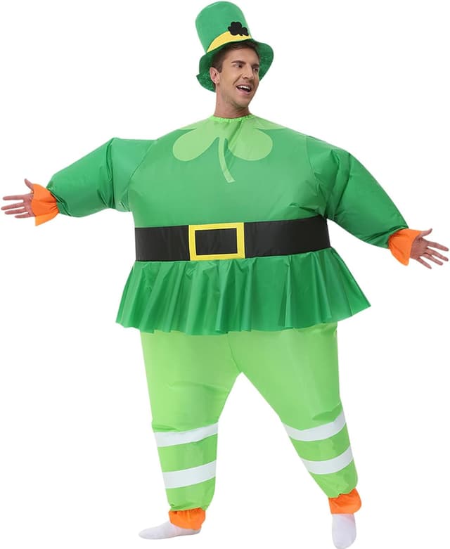 Thumbnail 3 de Arokibui disfraz inflable duende verde 150–190 cm