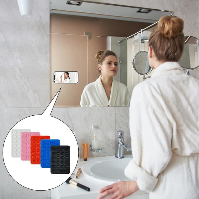 Thumbnail 6 de AYWFEY 5 Pcs Silicone Suction Cup Mounts