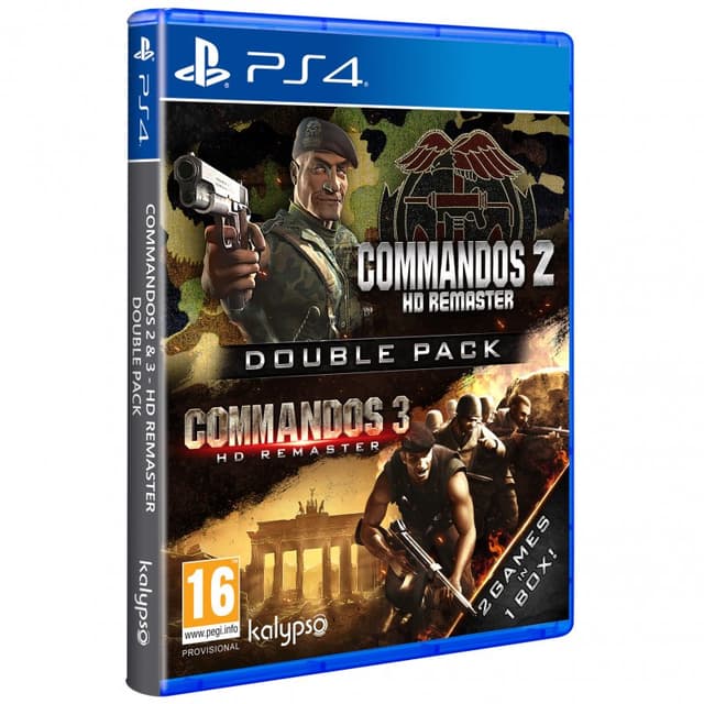 Detalle 2 de Commandos 2 & 3 HD Remaster Double Pack para PS4 (koch-media)