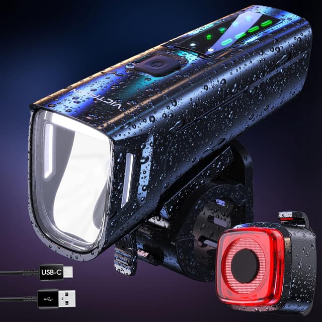 Imagen de Victagen LED Fahrradlicht Set en OfertitasTOP