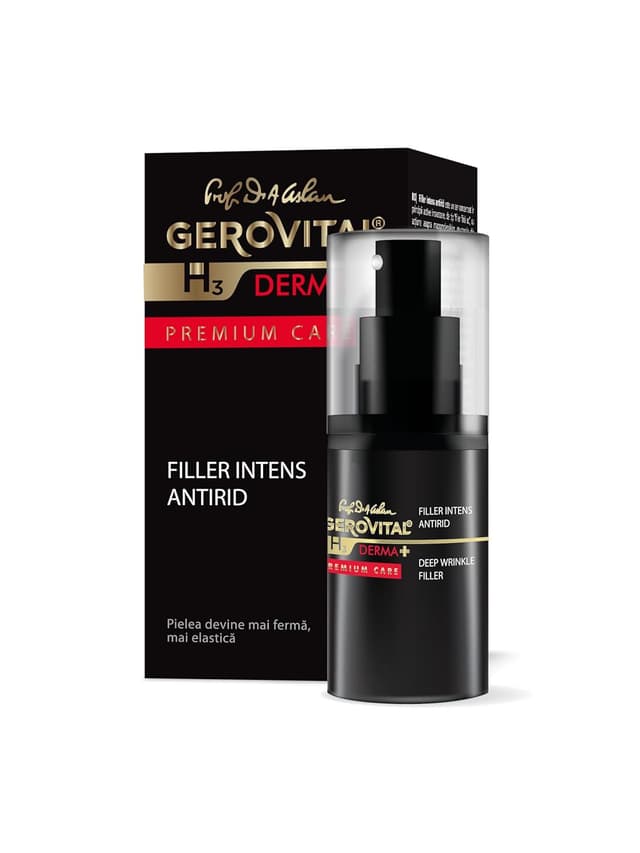 Detalle 2 de Intensives Filler Anti-Falten Serum von Gerovital H3 Derma + Premium Care (15 ml)
