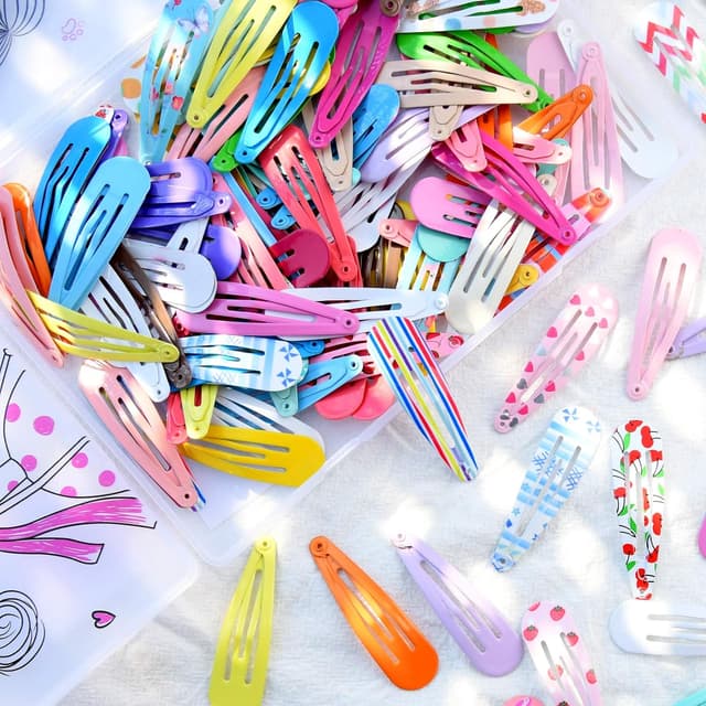 Thumbnail 5 de Haarspangen Mädchen Funtopia 120 Stück 5 cm