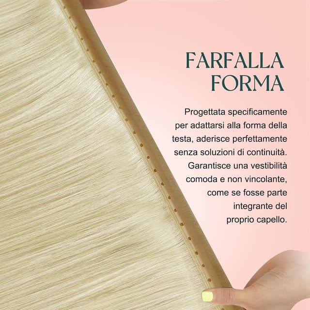 Detalle de Easyouth Butterfly Extension capelli #60 40 cm