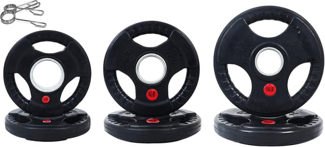 Detalle de Plaque de poids olympique 15,9 kg fonte 5,1 cm