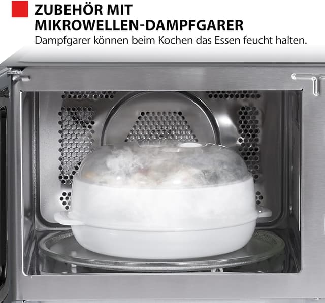 Thumbnail 4 de Toshiba MW3-AC26SFI(MG) Kombi-Mikrowelle 6-in-1 mit Grill, Heißluft, Dampfgarer und Origin Inverter