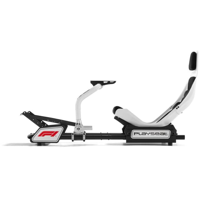 Detalle de Playseat Formula Instinct F1 Edition asiento de carreras blanco