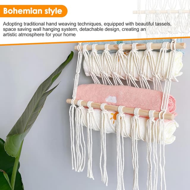 Detalle de YUNYODA Kuscheltier Aufbewahrung Netz 4 Etagen