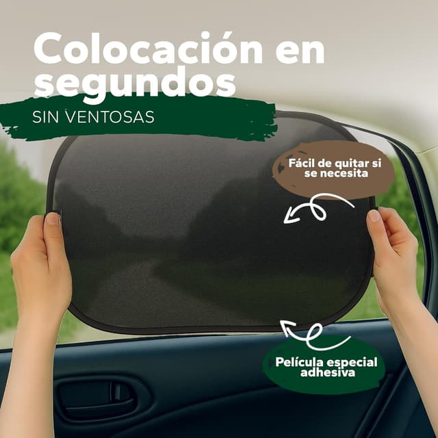 Thumbnail 4 de Parasol Coche Bebé UPF50+ protección UV