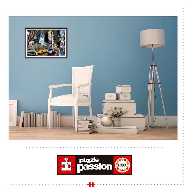 Thumbnail 3 de Educa Puzzle 1000 Piezas Times Square, Nueva York 🗽 con Pegamento