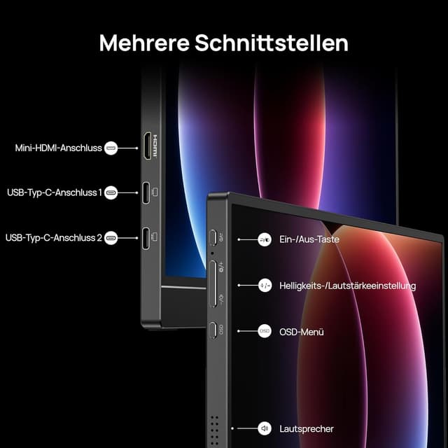 Thumbnail 6 de ARZOPA 16,1'' 144 Hz tragbarer Monitor