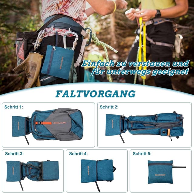 Thumbnail 5 de BECOJADDE 15L Wanderrucksack Türkis