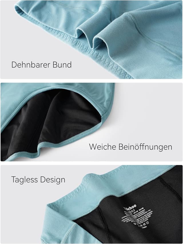 Thumbnail 4 de TIICHOO Culotte Menstruelle Taille Haute 50 ml 📄