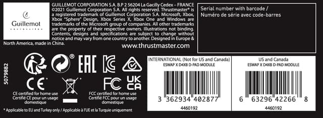 Thumbnail 5 de Thrustmaster ESWAP X D4XB Modul 5 Mio. Klicks