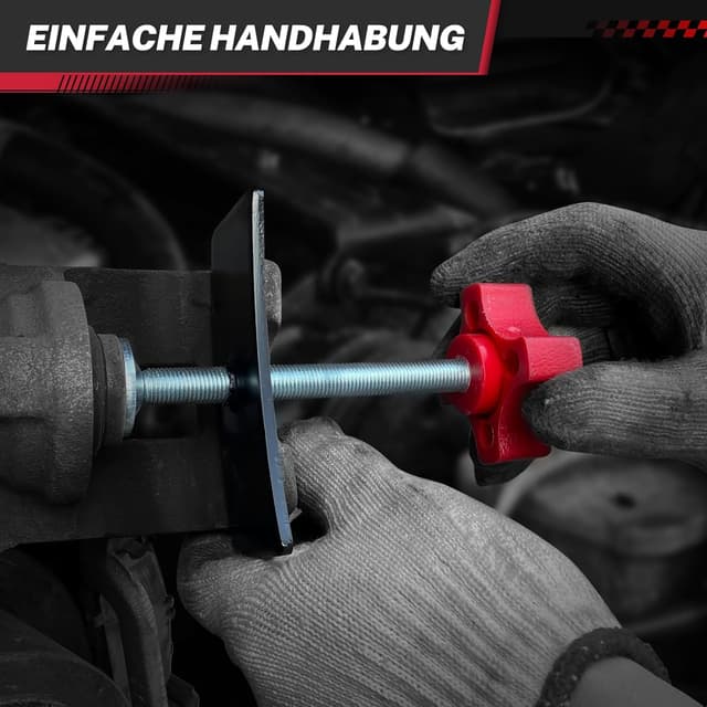 Detalle de BILITOOLS Bremskolbenrücksteller Auto (universell) – Bremssattel Spreizer für Vorderrad & Bremsenwechsel