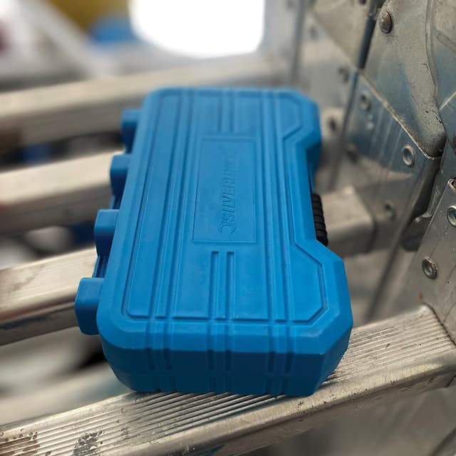 Detalle de Silverline 628645 — Jeu de 10 mèches TCT SDS Plus pour maçonnerie