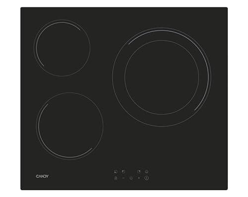 Detalle de Candy CH63DCC vitrocerámica 60 cm 3 zonas