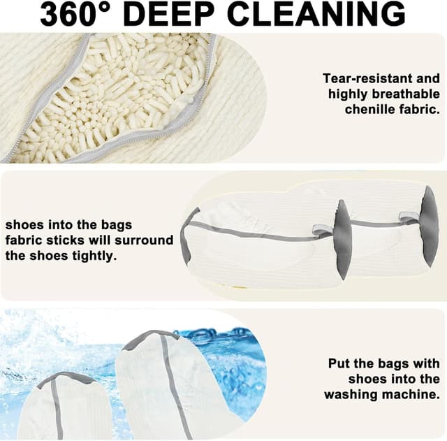 Detalle de YTUGIL Trainer Shoe Wash Bag 32x19cm
