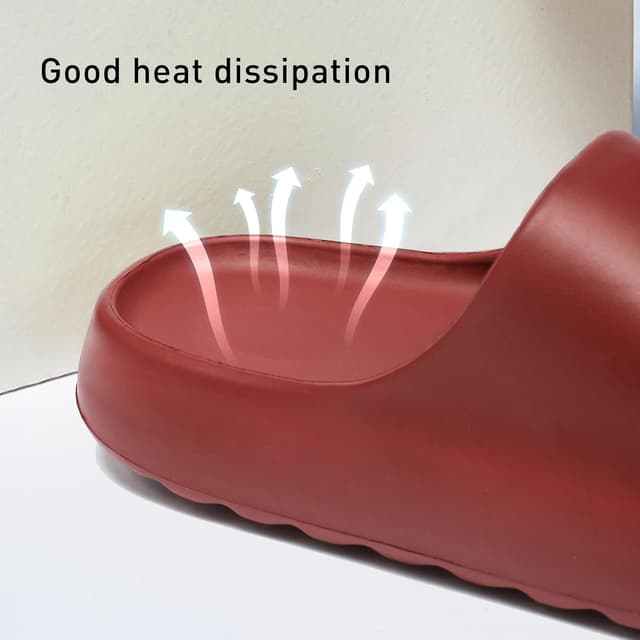 Thumbnail 5 de Cloud Slides Platform Slides, Quick-Dry Shower Shoes 👡