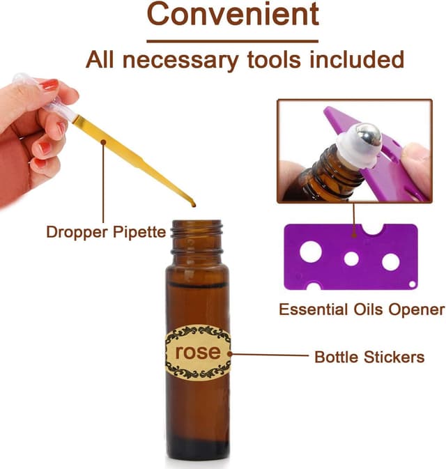 Thumbnail 2 de JamHooDirect 10ml Roller Bottle Set