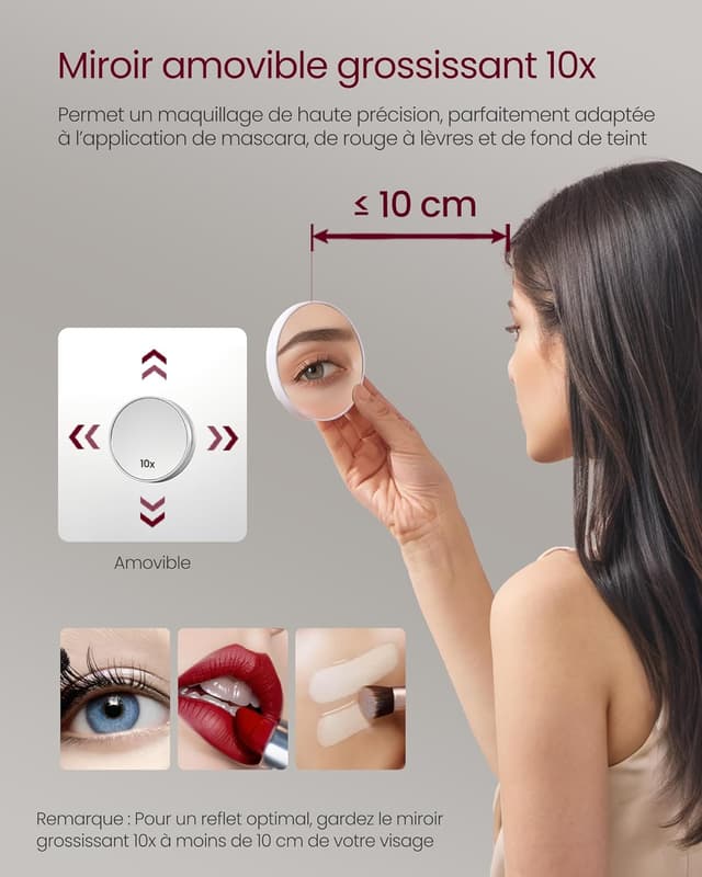 Thumbnail 6 de VASAGLE Kailyn Armoire Murale Salle de Bain