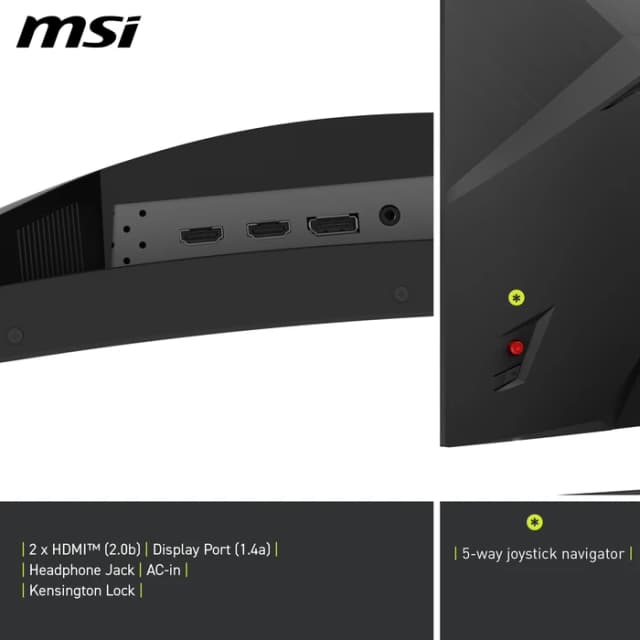 Thumbnail 9 de MSI MAG 321CQFDE E18 Gaming Monitor
