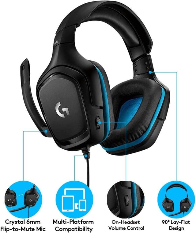 Thumbnail 5 de Logitech G432 7.1 Gaming Headset