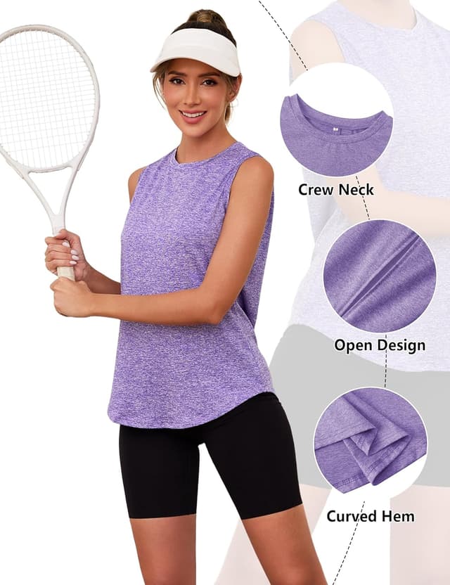 Detalle 2 de Gyabnw canotta sportiva donna traspirante