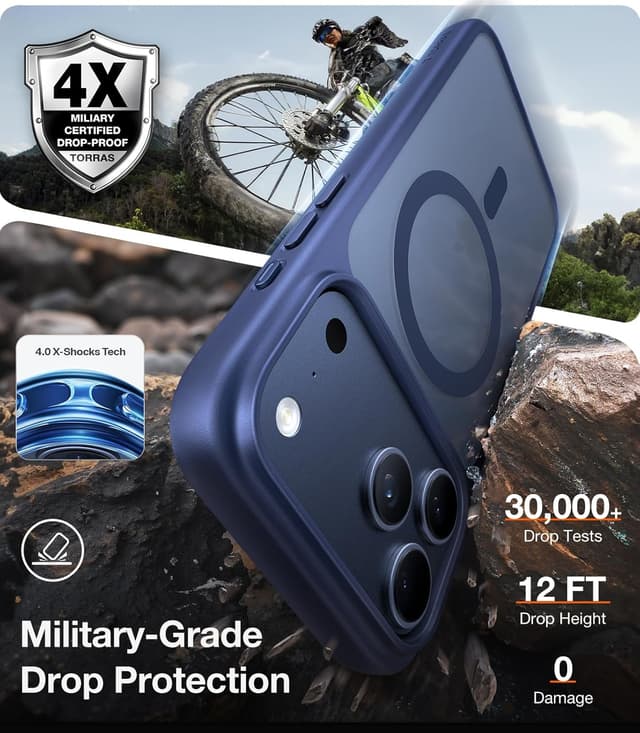 Detalle 2 de TORRAS iPhone 17 Pro Slim MagSafe Case 6.3"