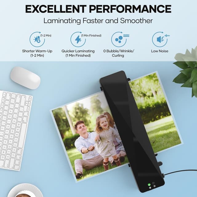 Detalle 2 de Crenova Laminator Machine A4 with 10 Sheets